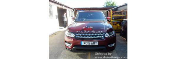 40FT Container with 2 Brand New Range Rover Sports to Mombasa Article