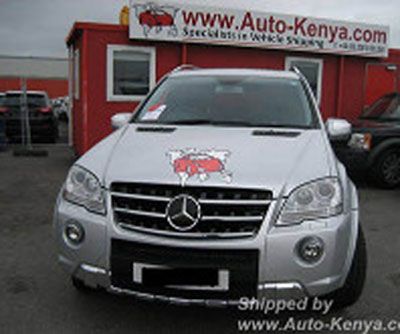 Mercedes ML63 Being Shipped via RoRo to Mombasa