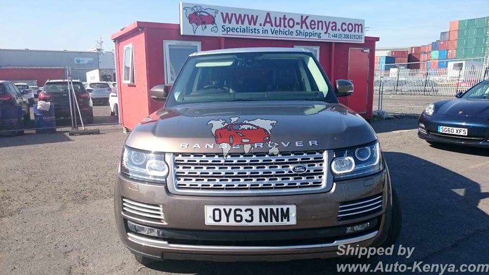 Lovely New Shape Range Rover with Top Specification to Mombasa