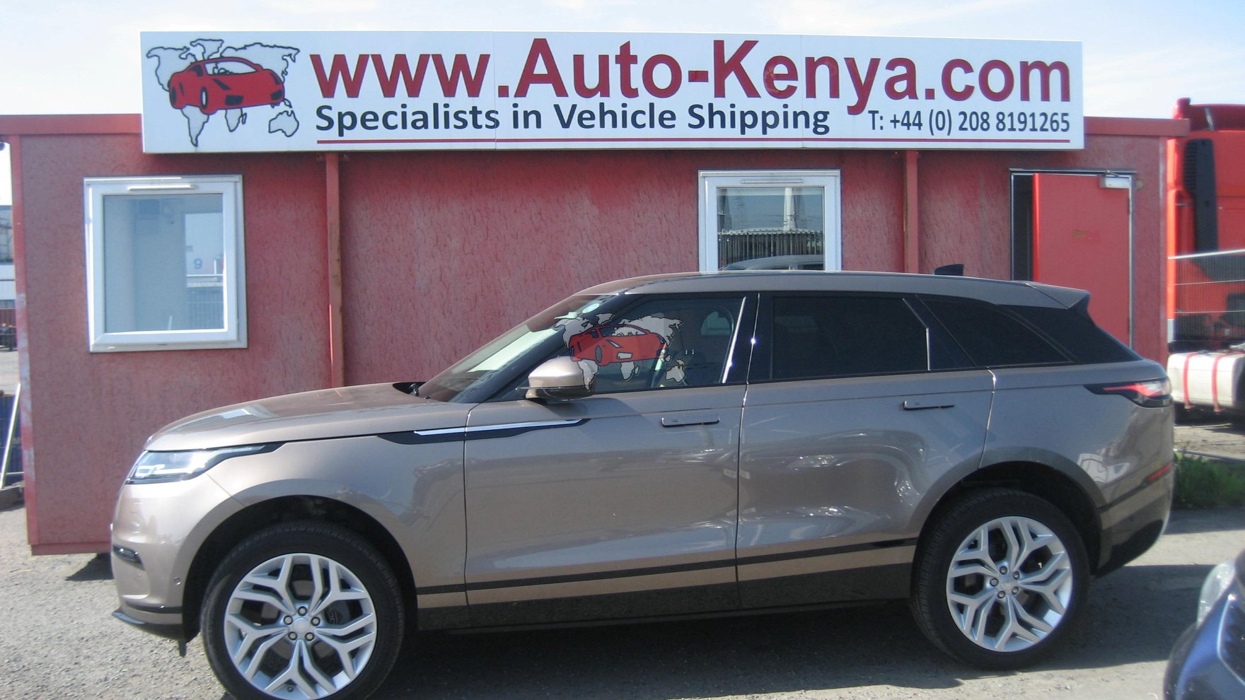 Range Rover Velar Shipped to Mombasa Kenya Auto Kenya