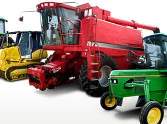 Different agricultural equipment